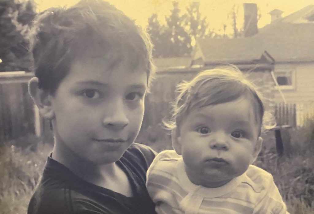 Big brother and baby brother